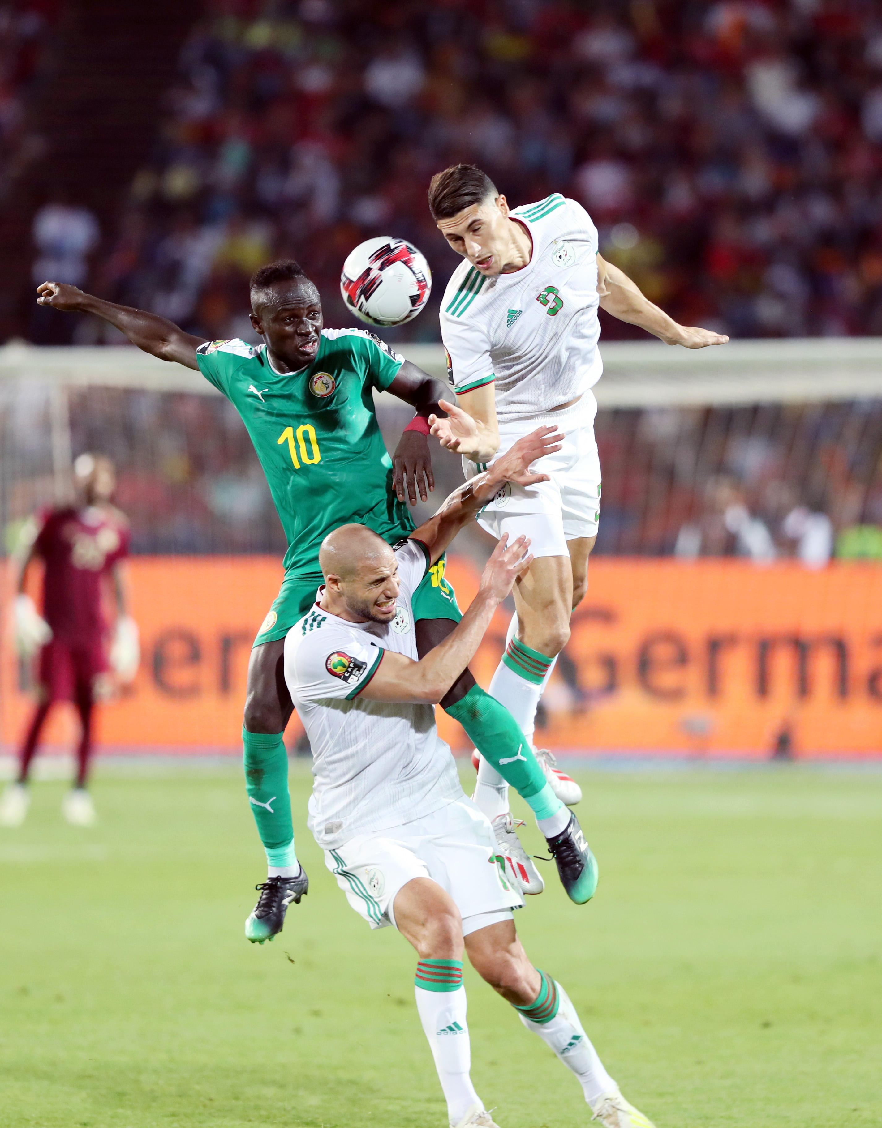 阿尔及利亚队斗志昂扬，誓夺冠军！